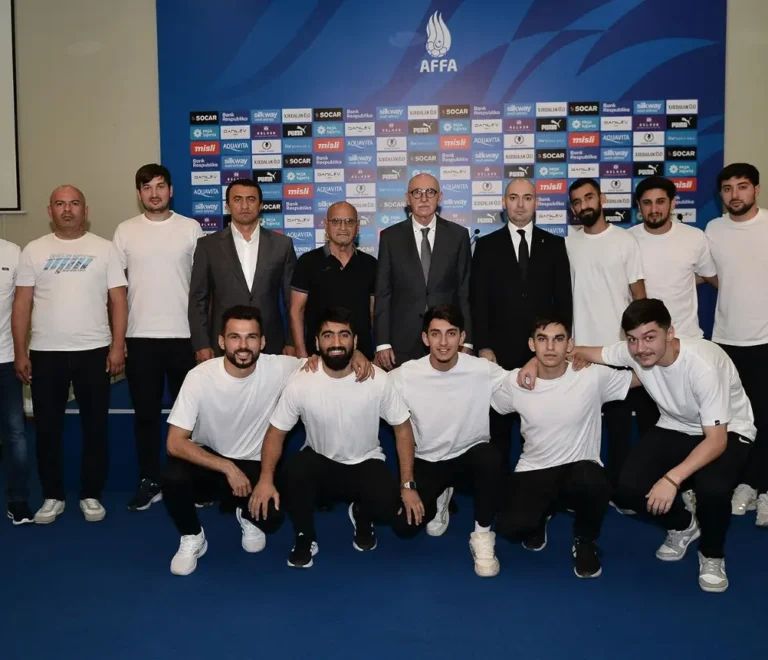 Avropa Universitetləri Futzal Çempionatının qalibi olan komanda ilə AFFA-da görüş keçirilib